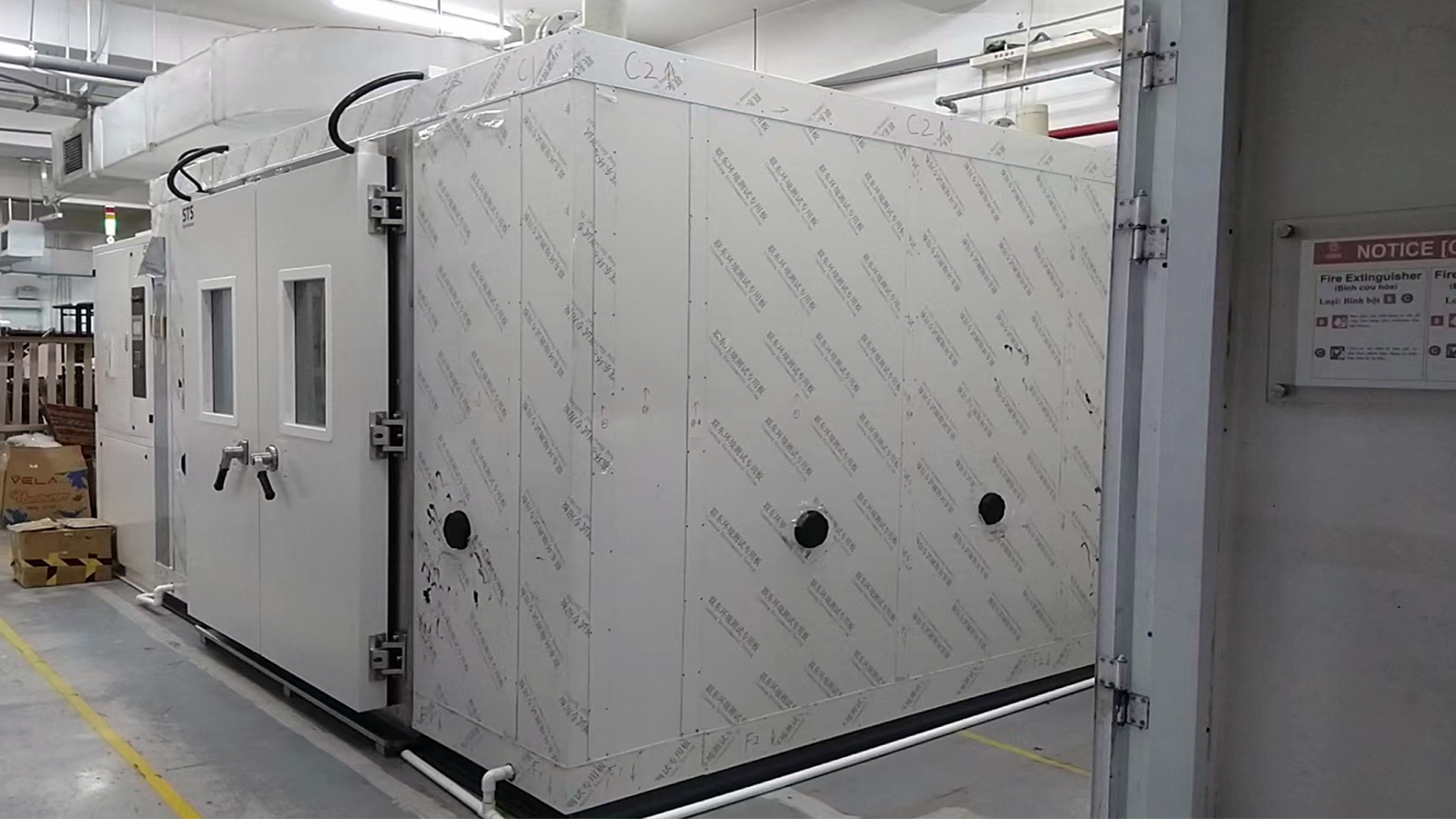 Walk In Chamber Project In Testing Institution