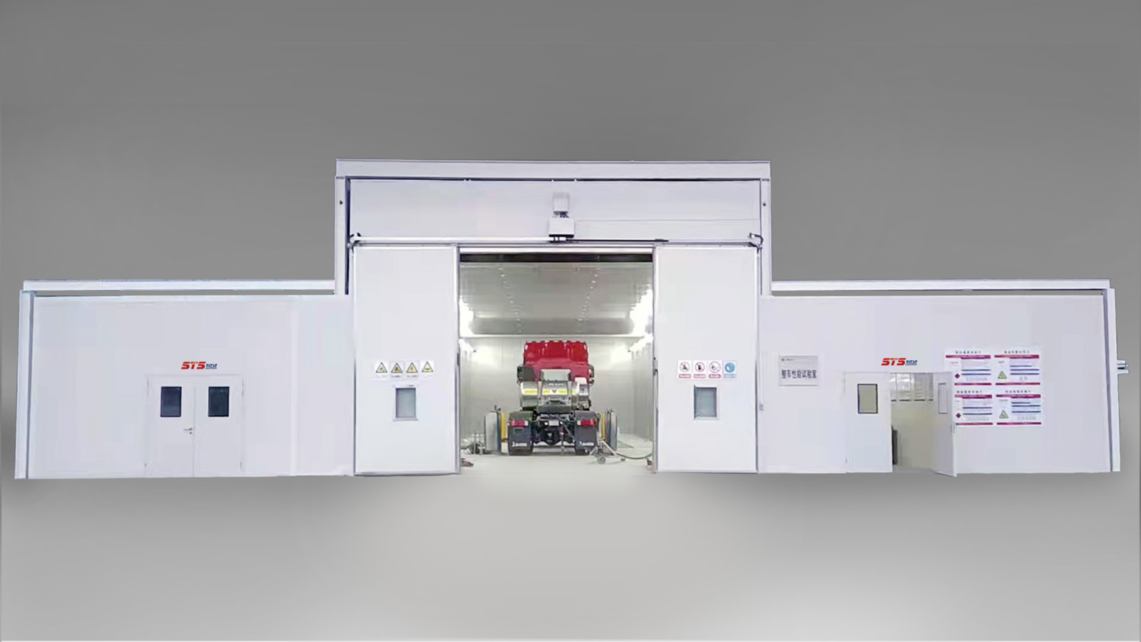 1000m³ Drive-In Battery-Explosion Test Chamber Project