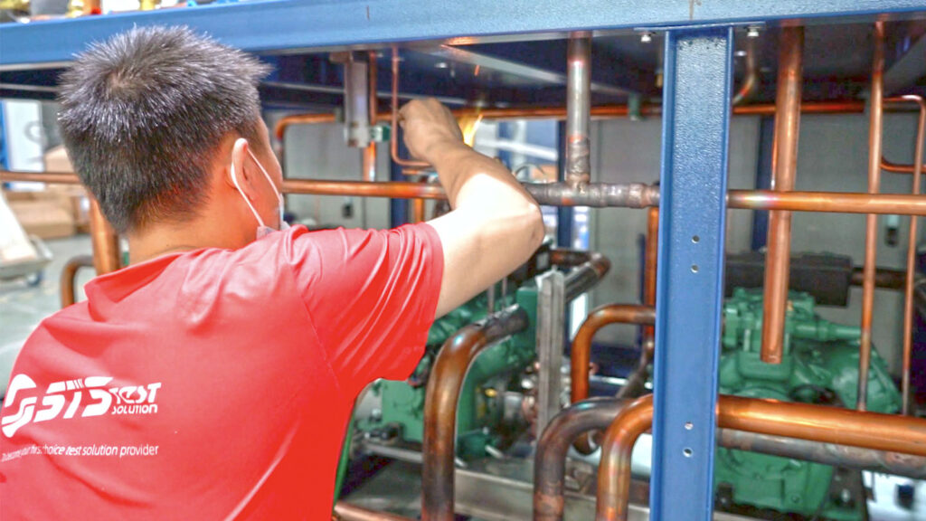 STS-work-Welded copper pipe