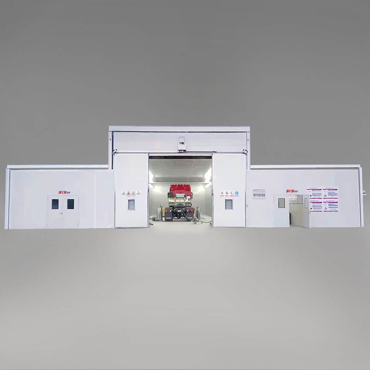 1000m³ Drive-In Battery-Explosion Test Chamber Project